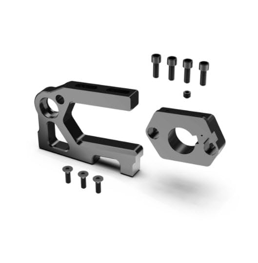 LAFPACY R10157 Upgraded Alluminum Alloy Adjustable Motor Mount Spare Parts for AK-917, Black