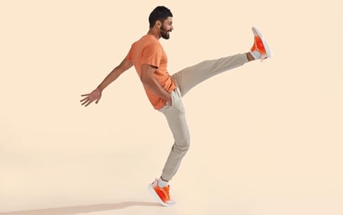 Image of Neeman's Colourblocked Sneakers for Men | Comfortable and Flexible | Casual Shoes for Men