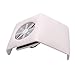 Produktbild LXFENG Nagel Staubsauger Tisch, Staubabsaugung Sauggebläse mit 2 Staubsammelbeutel Maniküre Werkzeugmaschinen Staubfangsack Nägel Kunst Maniküre Salon Werkzeuge (Color : White)