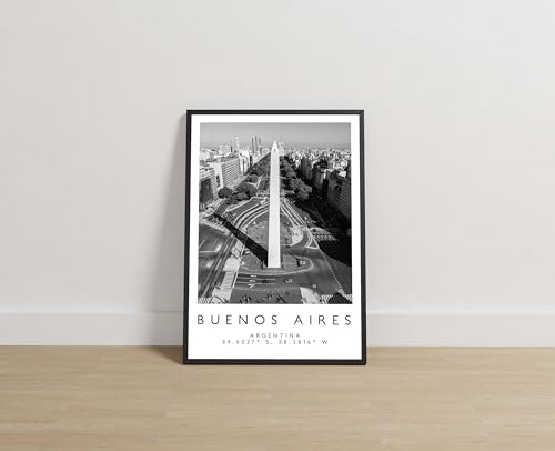 Buenos Aires Print, Buenos Aires Poster, Travel Photography Travel Print Argentina Decor Black And White Art 52 Poster Photo