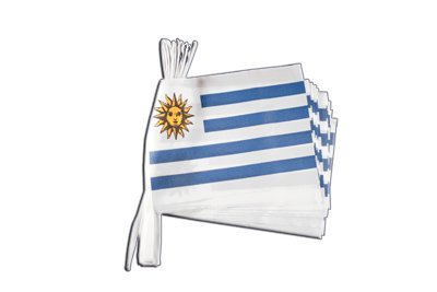 Guirlande drapeau Uruguay pour soirée thématique et match