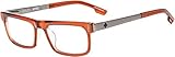Spy Optic Clive 573355304000 Eyeglass Frame Trans Sepia/gunmetal 53mm