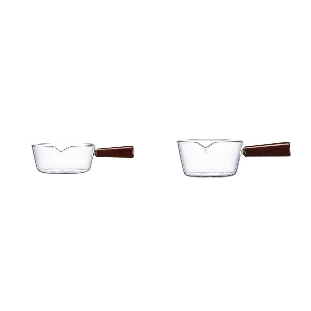 2pcs Multifunctional Glass Cooking Pot Soup for Chocolate Noodle Cooking | Home & Garden | Kitchen, Dining & Bar | Kitchen Tools & Gadgets | Microwave Cooking Gadgets | 2X Glass Cooking Pot 1