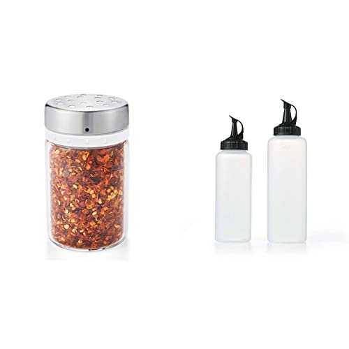 OXO Outdoor 7-Piece Spice Shaker & Squeeze Bottle Set Review 7 OXO Good Grips Adjustable Shaker (8 oz) and Chef's Squeeze Bottle Set