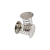Oedema 45×36mm Metal Spring Base 16pcs Spiral Wobbles Spring Silver Springs for Crafts, Gifts, DIY Supplies, Hand Making Accessories #3