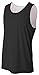 A4 Mens Reversible Jump Jersey, Large, Black/White