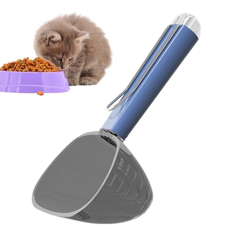 Messbecher Für Hundefutter – Messbecher Für Katzenfutter, Messlöffel Für Hundefutter, Messlöffel Für Hundefutterbecher | Multifunktionaler Katzenfutterschaufel, Futterschaufel Mit Komfortablem Griff