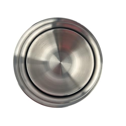 Set de 3 tazones de acero inoxidable para mezclar miniatura 7