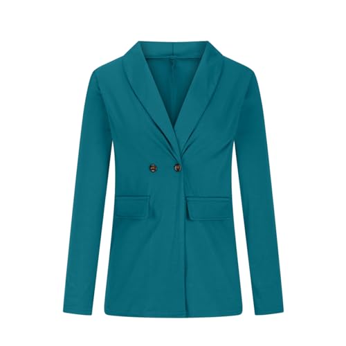 Casual Blazer for Women Lightweight Suit Jacket Long Sleeve Oversized Open Front Lapel Collar Button Office Blazers3