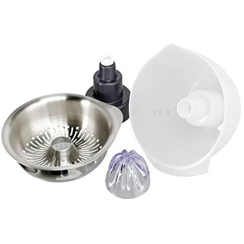 Kenwood Chef/XL AT312 Citrus Juice Attachment - Silver & White