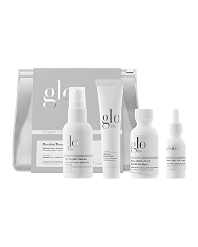Glo Skin Beauty Clarify + Balance Skincare Set for Breakout Prone...