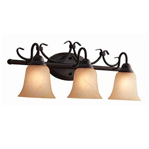 Portfolio Stone Hollow 3 Light 9 5 In Bronze Vanity Light Bar Brickseek