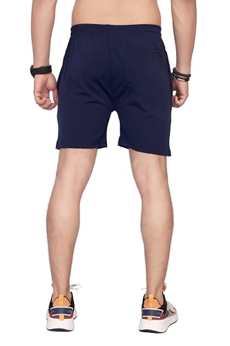 Image of JIM & JAGO Men's Workout Shorts with Zipper Pockets, Light Grey