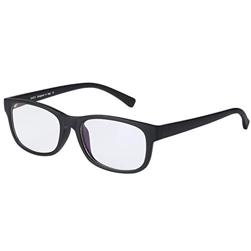 Gafas para videojuegos DUCO 8016T con lente transparente antiluz azul y diseño ergonómico
