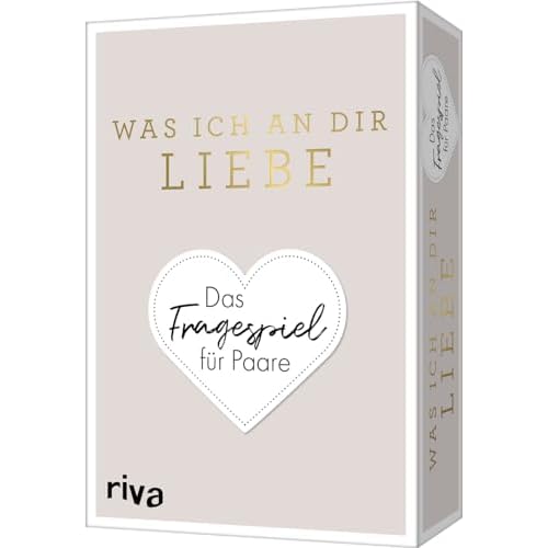 Was ich an dir liebe – Das Fragespiel für Paare: Das Original. Tiefgründige und unterhaltsame Fragen für eine glückliche Beziehung. Geschenkidee zu Hochzeit, Jahrestag, Valentinstag