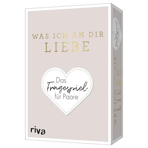 Was ich an dir liebe – Das Fragespiel für Paare: Das Original. Tiefgründige und unterhaltsame Fragen für eine glückliche Beziehung. Geschenkidee zu Hochzeit, Jahrestag, Valentinstag
