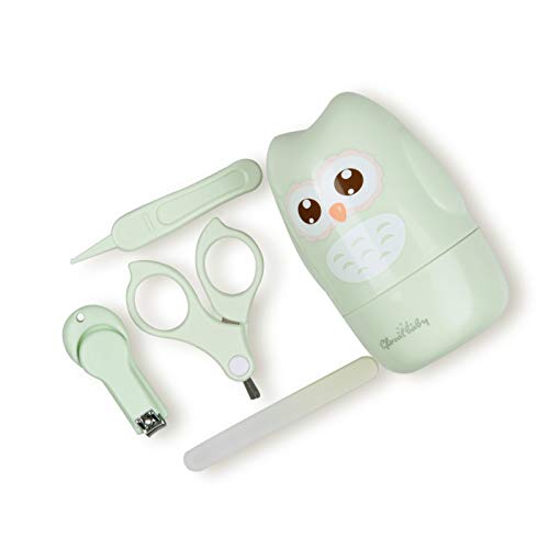 Gloval Baby SO-12 Baby Nail Kit, Baby Manicure Kit And Pedicure Kit With Cute Owl Shape Case. Baby Nail Clipper thumb #5