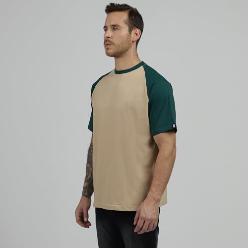 Image of BE SAVAGE Raglan 210 GSM T-Shirt for Men Casual Wear T Shirt T Shirts for Men