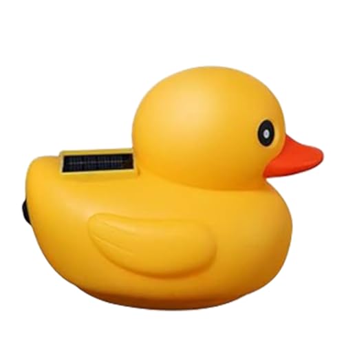 Luces De Pato Flotantes Impermeables - Cargador Solar, LED Glow | Ornamentos Únicos De Piscina Para Iluminación De Fiesta, Ambiente De La Fuente, Uso De Estanques De Jardín, Exhibición Nocturna, Decor