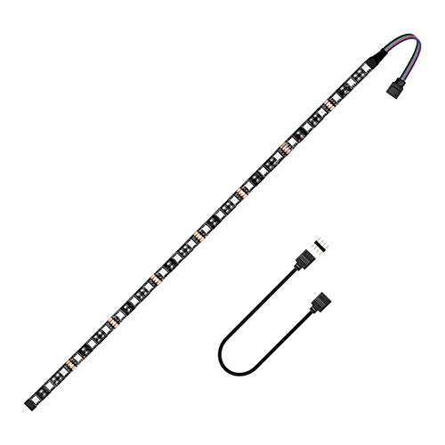 Caso 12V tira llevada RGB LED Plataformas de PC ordenador RGB Control Strip Mainboard Panel RGB-Header para Navidad TV Dormitorio Fiesta Decoración (Size : A)