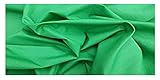 Prestige Fashion Polycotton-Stoff, einfarbig, Meterware, 115 cm breit, Smaragdgrün