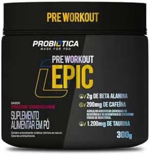 Epic Pré Treino 300g - Probiotica (Frutas Vermelhas)