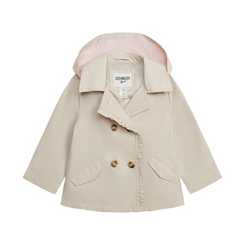 Image of OSHKOSH B'GOSH girls Midweight Fleece Lined Windbreaker Jacket