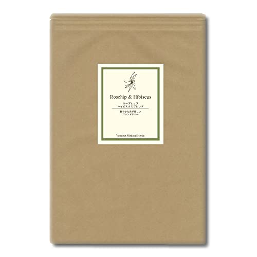 ローズヒップ ハイビスカスブレンドティー 鮮やかなルビー色の程よい酸味のハーブブレンド ヴィーナース