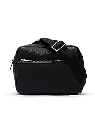 Lacoste Borsa A Tracolla NH4427HC 000 Nero, Taglia Unica