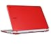 iPearl mCover Hard Shell Case for 15.6" Acer Chromebook 15 C910 / CB5-571 / CB3-531 / CB3-532 Series Laptop (Red)