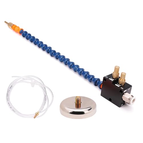 Ksikdeg Brumes de liquide de refroidissement de lubrification Systèmes de pulvérisation de coupe de métal Machine de pulvérisation de refroidissement pour tuyaux d'air fraisage de tour