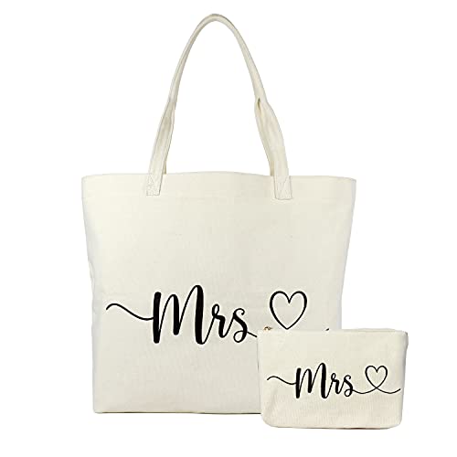 Braut-Tragetasche mit Make-up-Tasche und Reißverschluss Cover