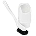 Produktbild Klobürste WC Bürste klein Toilettenbürste Mini Bürste für Chemietoiletten Camping Boot Toilette Reinigung Zubehör mit Bürstenhalter Kunststoff Halter weiß Outdoor WC Garnitur Set Reisemobil Badezimmer