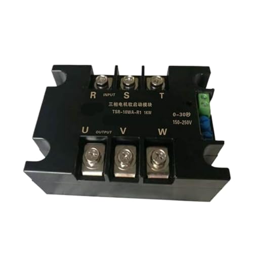 Démarreur progressif triphasé à accélération fluide TSR-10WA-R 1KW 10A