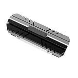 Kühlkörper SIBBLE Aluminium 5V ARGB M.2 HDD Kühler Kühler M2 2280 (Color : Black)