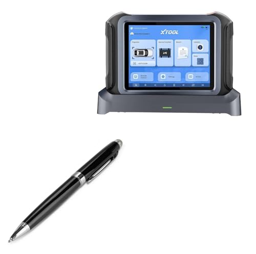 BoxWave Stylus Pen Compatible with XTool InPlus IP919 - EverTouch Meritus Capacitive Styra, Capacitive Stylus with Rollerball Pen - Jet Black -  bw-821-54469-5529