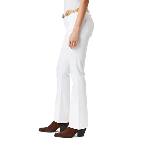 WallFlower Women's Luscious Curvy Belted Bootcut Mid-Rise Insta Stretch Juniors Jeans3