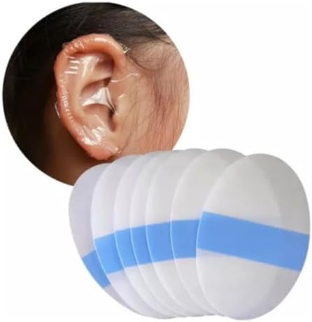 100 Protetores Ouvido Adulto Impermeável Touca Banho Natação