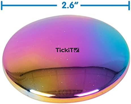 TickiT 72257 Sensory Reflective Sound Buttons, 6.5cm D,Gold