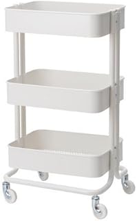 Ikea Raskog Kitchen Wagon, White, 703.767.21, New Life, Support New Life, Living Alone, Birthday, Gift