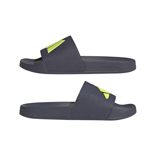 Image of adidas Women ADILETTE SHOWER Synthetic Swim Slide FTWWHT /GOLDMT /BOGOLD | LUT50