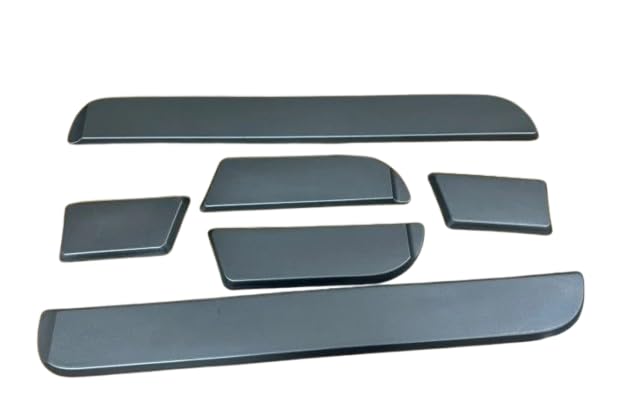 Door Beading Cladding for Mahindra Thar Roxx 2024, ABS Side Molding, 6 Pieces Set-image-47