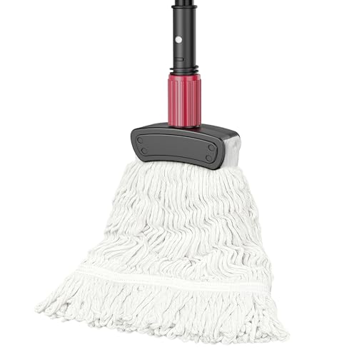 Industrial Commercial Mops for Floor Cleaning - Looped-End Heavy Duty