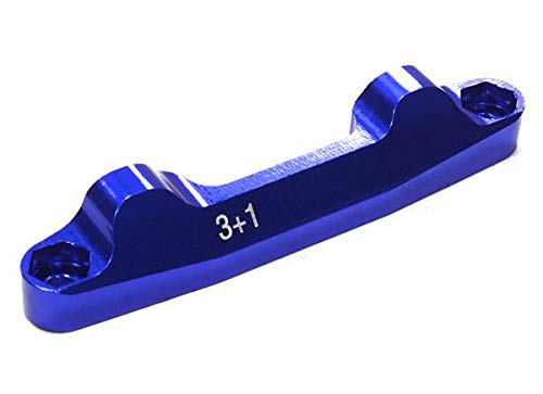 Support de bras arriere 3+1 RC10B5M buggy Associated en alu CNC
