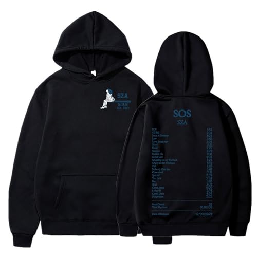 Hoodie SZA Good Days en coton noir 4TG pour hommes et femmes