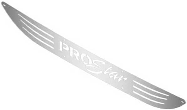 Replacement For INTERNATIONAL PROSTAR YEAR 2012 STAINLESS STEEL BUMPER INSERT W/INTERNATIO PROSTAR LOGO by Technical Precision