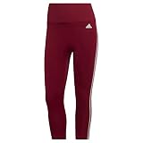 Corte entallado adidas W 3S 34 TIG Leggings, Women\'s, Legacy Burgundy/White, XS