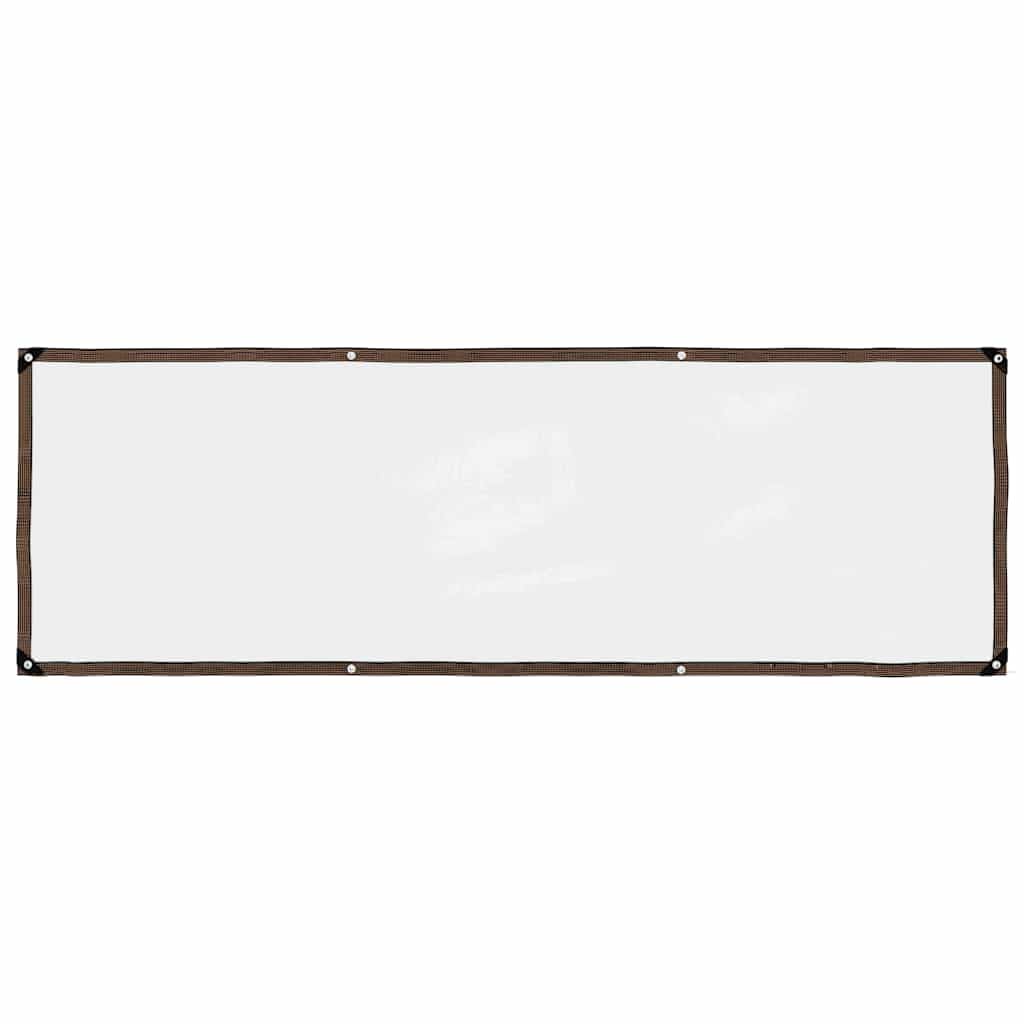 vidaXL Clear Tarpaulin with Eyelets 1x3 m Polyethylene, transparent tarpaulin, heavy duty clear tarp, clear tarpaulin sheet, clear tarp