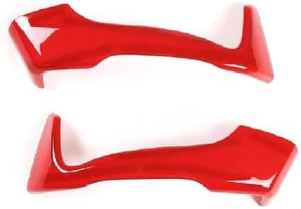 Car Interior Trim Strips Car Door Handle Protective Cover Decoration Sticker Car Interior Accessories(Red)
