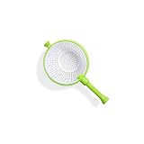 Salad Spinner | Collapsible compact vegetable washer | White and green cleaner | Fruit dryer | Noodl